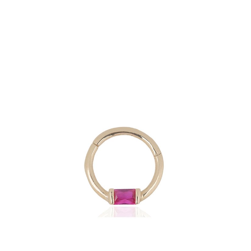 Renkli Halka Piercing