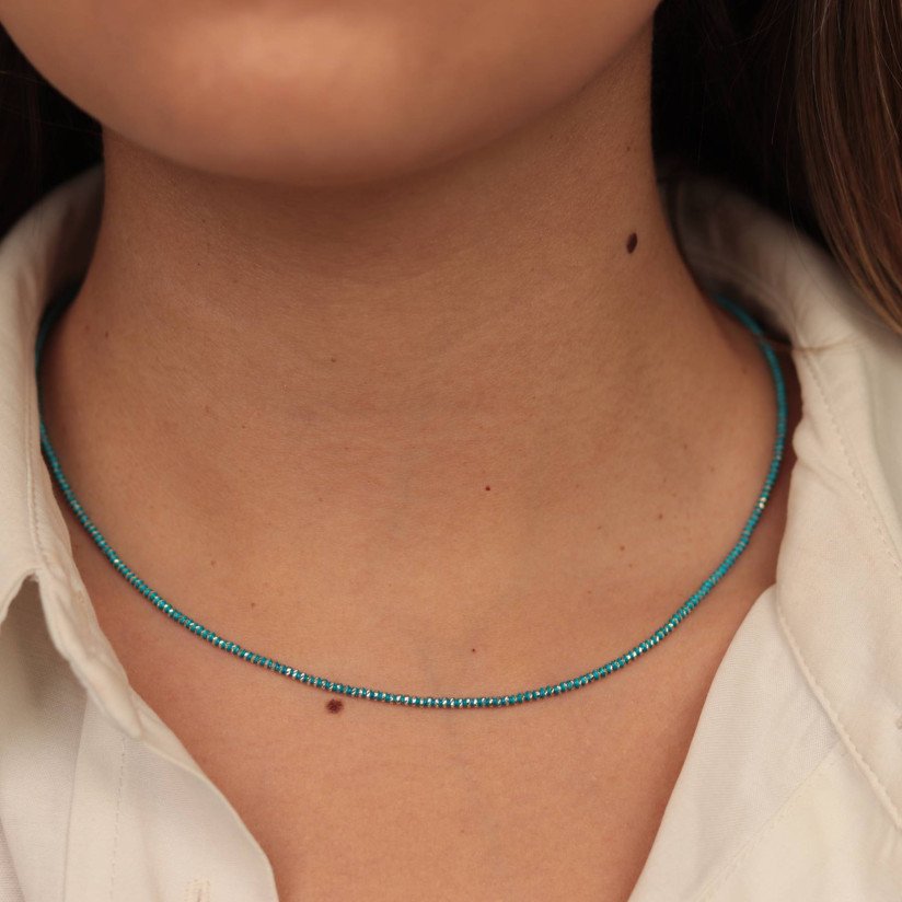 Cataphoresis Colored Necklace