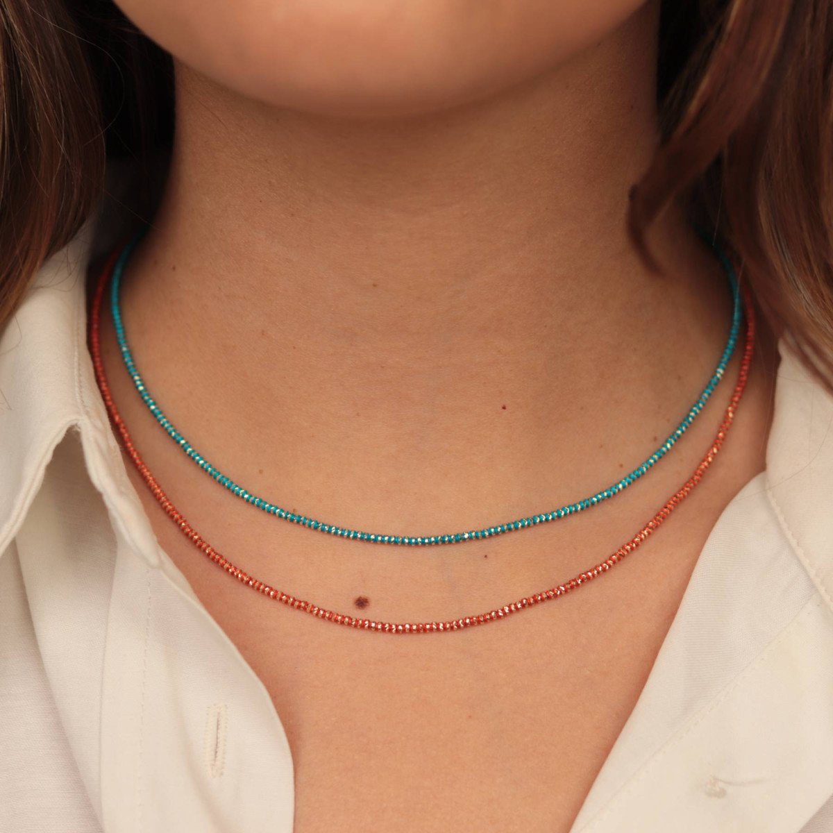 Kataforez Renkli Kolye