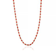 Sıralı Mineli Kolye