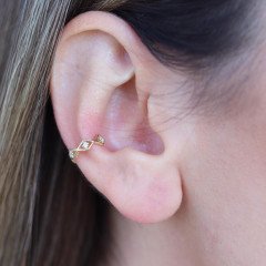 Geometrik Cuff Küpe