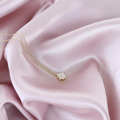 Taşlı Minimal Kolye