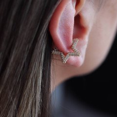 Yıldız Cuff Küpe