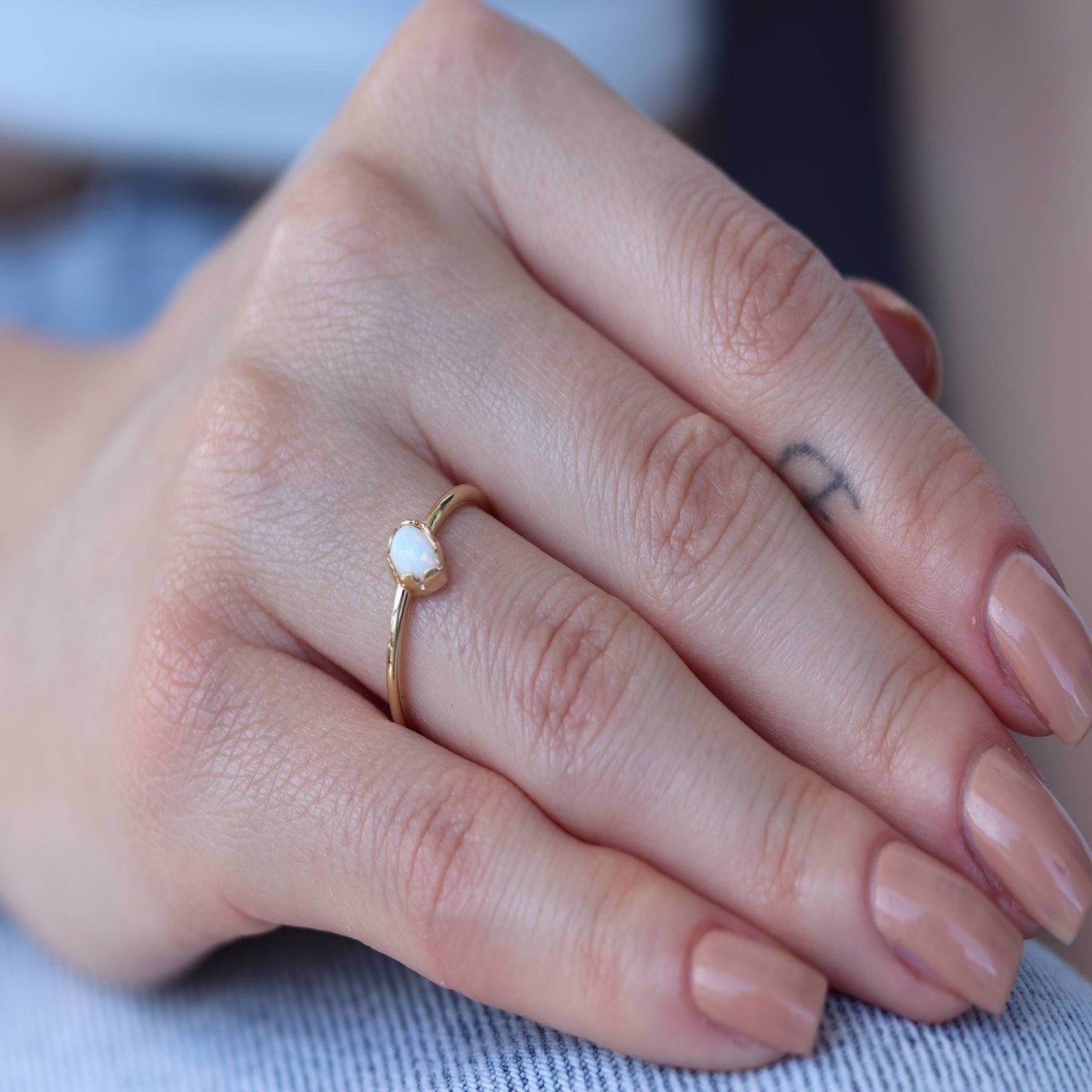 Damla Opal Yüzük