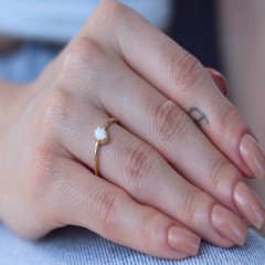 Damla Opal Yüzük
