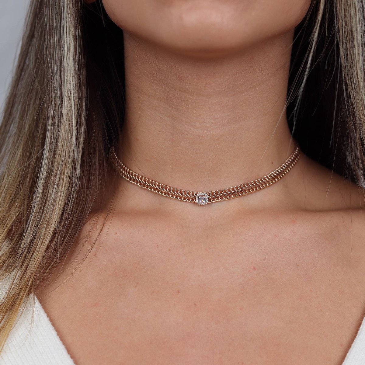 Taşlı Viyana Choker
