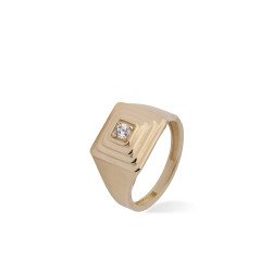 Taşlı Şovalye Yüzük