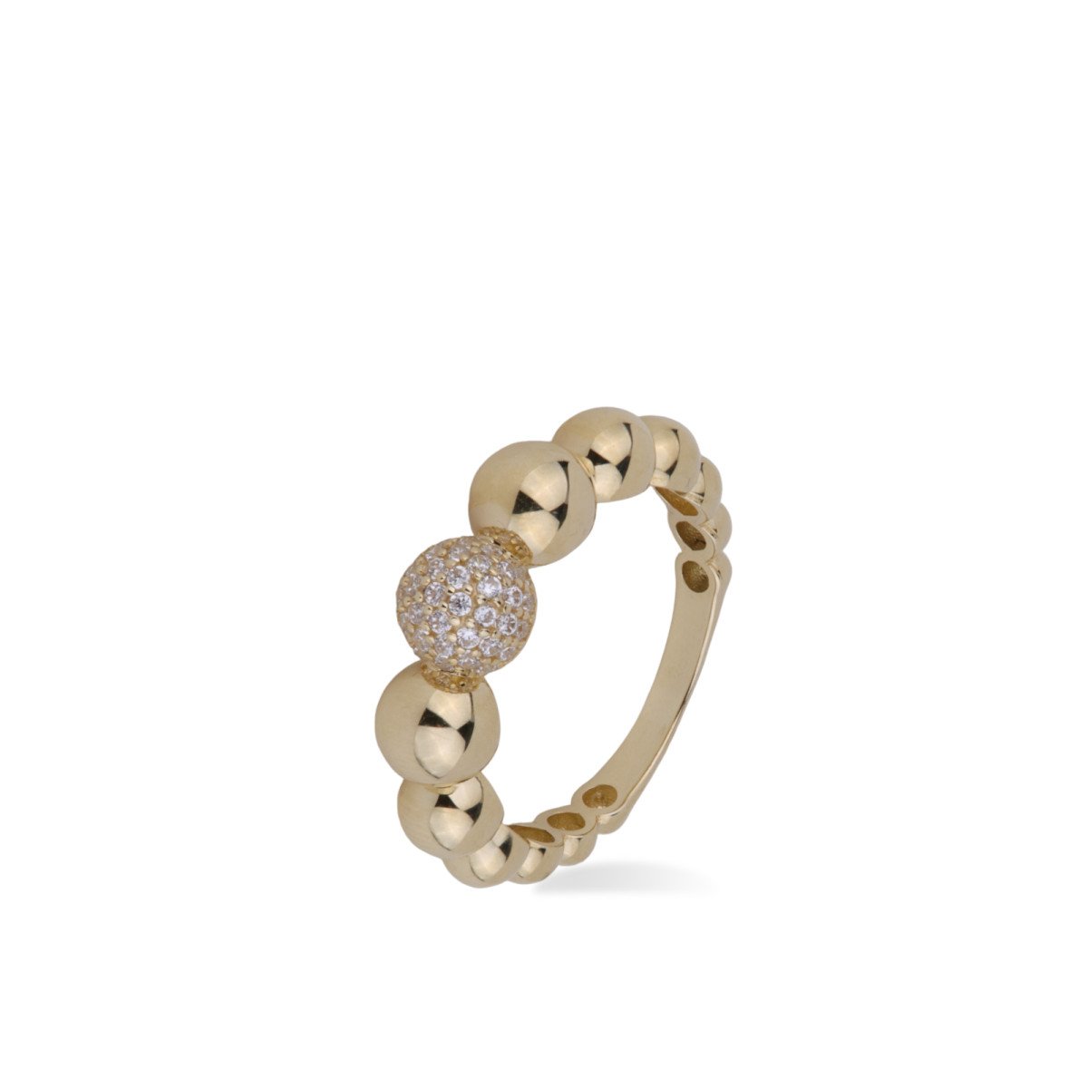 Taşlı Top Top Yüzük