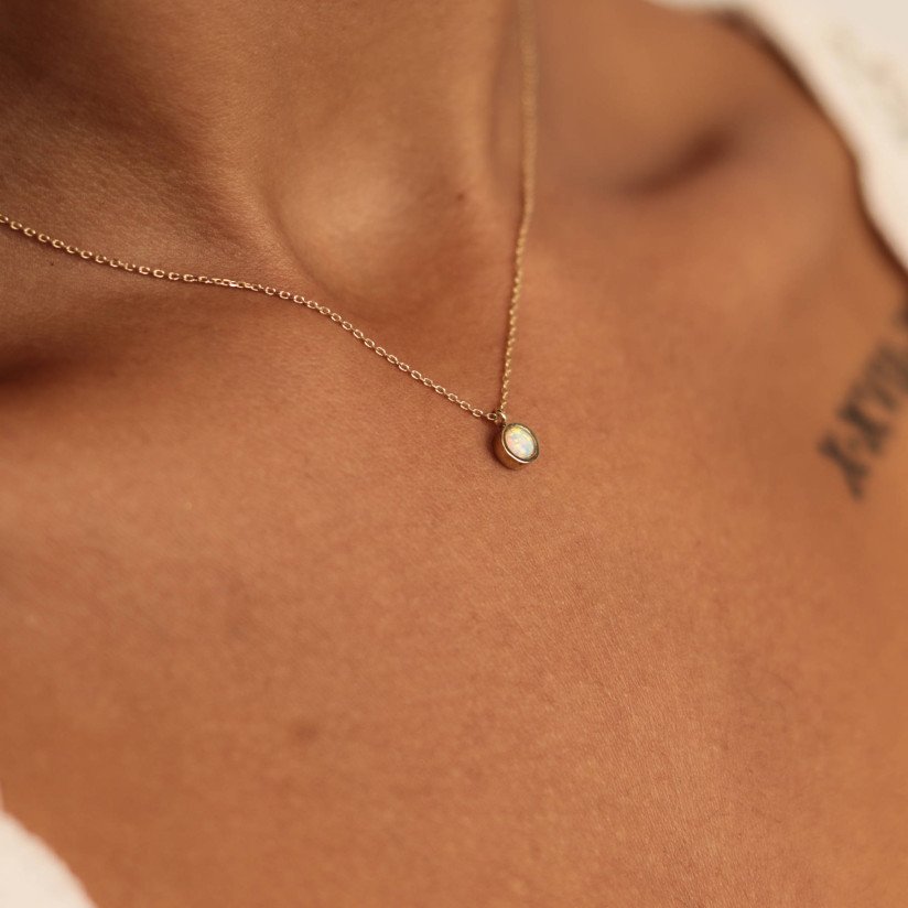 Mini Opal Necklace