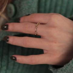 İnce Sarmaşık Yüzük