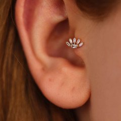 Taşlı Taç Piercing