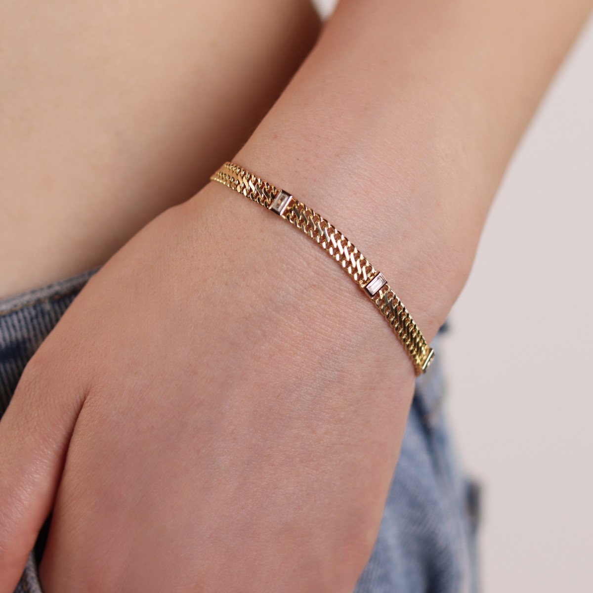 Sıralı Baget Viyana Bileklik