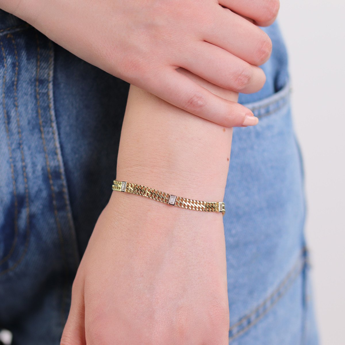 Sıralı Baget Viyana Bileklik