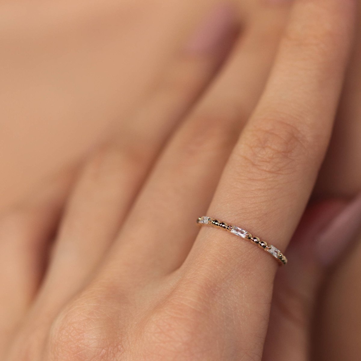 Renkli Taşlı Yüzük