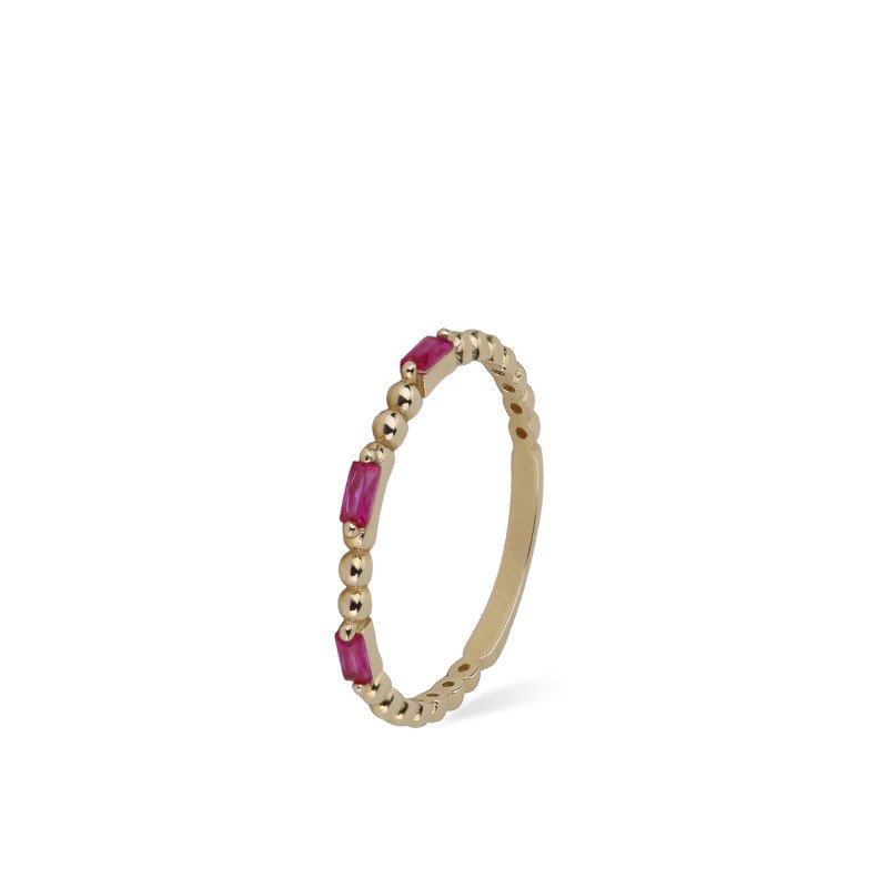 Renkli Taşlı Yüzük