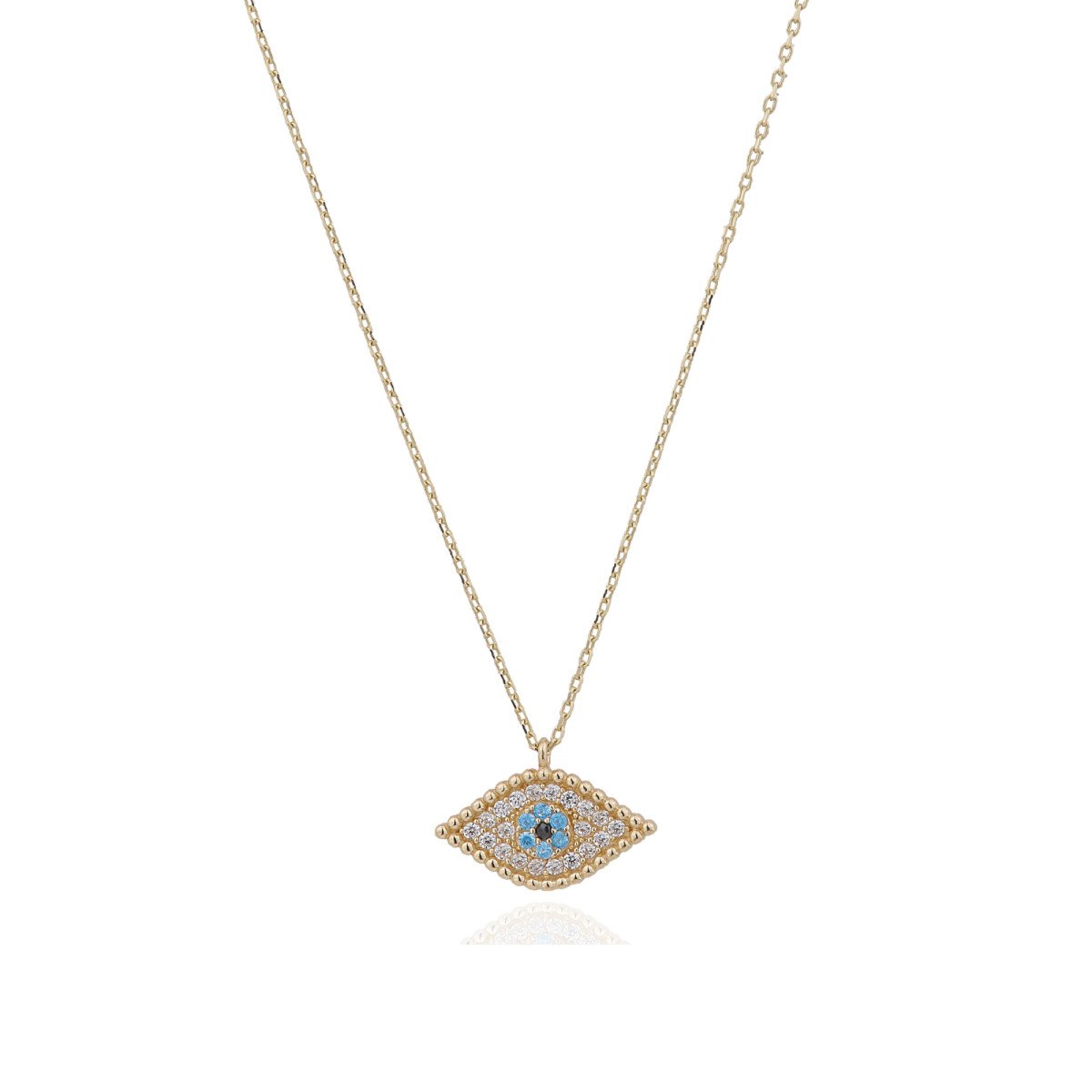 Taşlı Göz Kolye