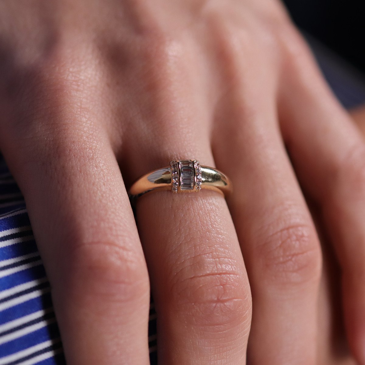 Baget Bombeli Yüzük