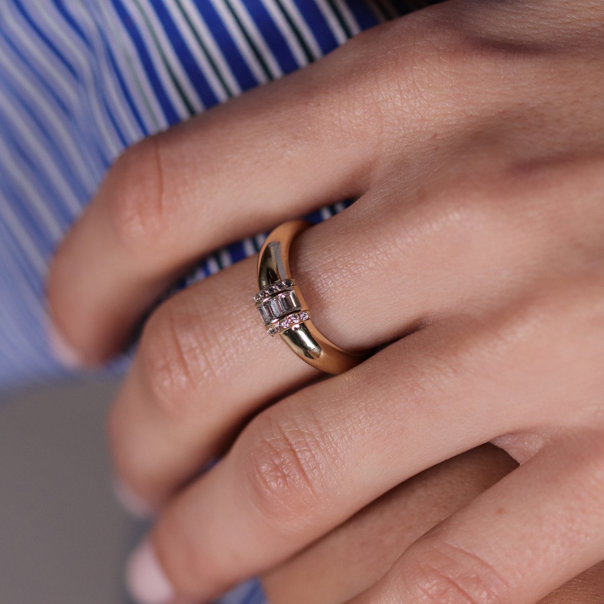 Baget Bombeli Yüzük