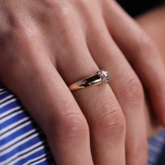 Baget Bombeli Yüzük