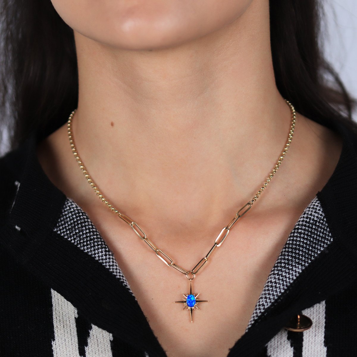 Kuzey Yıldızı Ataç Kolye