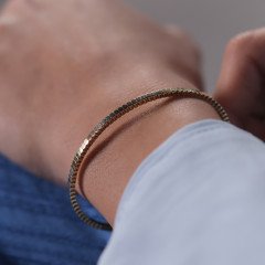 Sıralı Mini Kare Bilezik