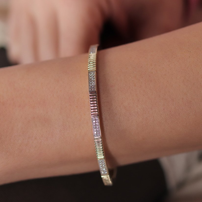 Striped Design Bracelet