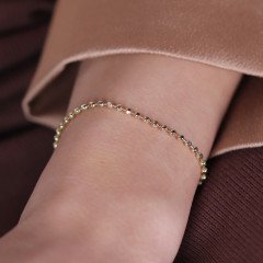 Asimetrik Top Bileklik