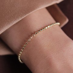 Asimetrik Top Bileklik