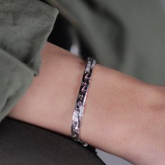 Taşlı Bean Bileklik