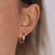 Rectangular Hoop Earrings