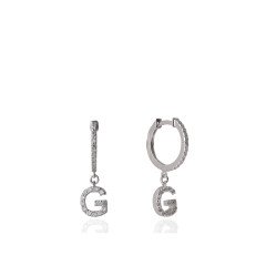 Pırlanta Harf Küpe