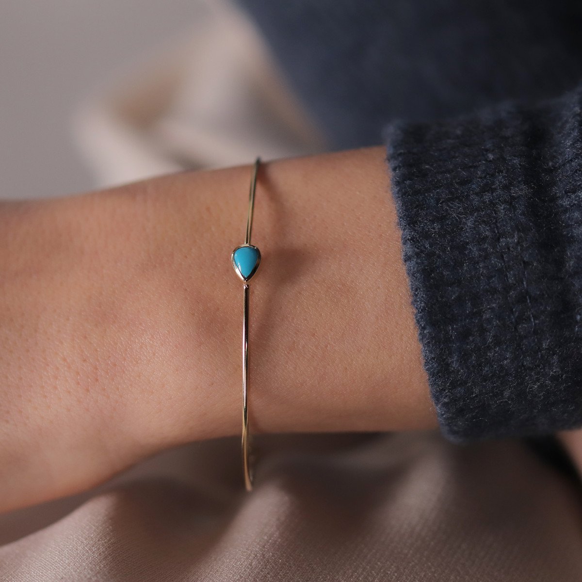 İnce Firuze Bilezik