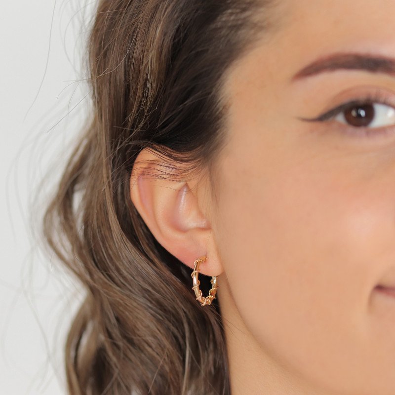 Ivy Hoop Earrings