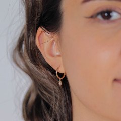 Damla Taş Halka Küpe