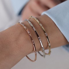 Baget Taşlı Bilezik