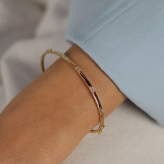 Baget Taşlı Bilezik