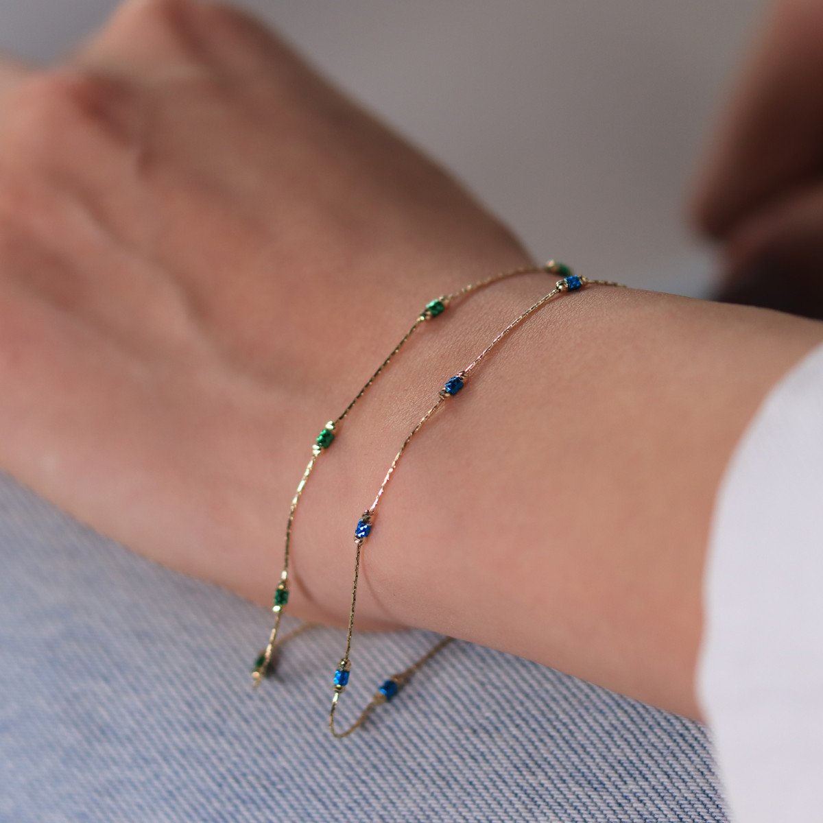 Renkli Küp Bileklik