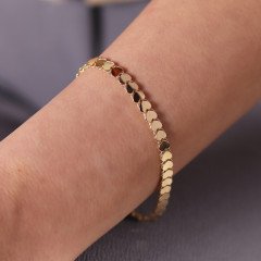 Sıralı Kalp Bileklik