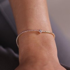 Kalp Su Yolu Bileklik