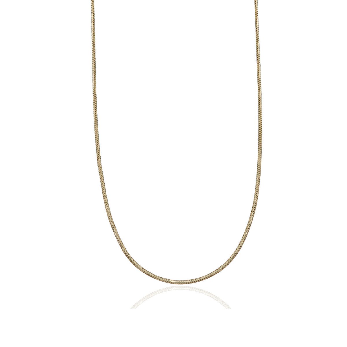 İtalyan Balık Sırtı Zincir 1mm