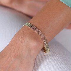 Desenli Hasır Bileklik