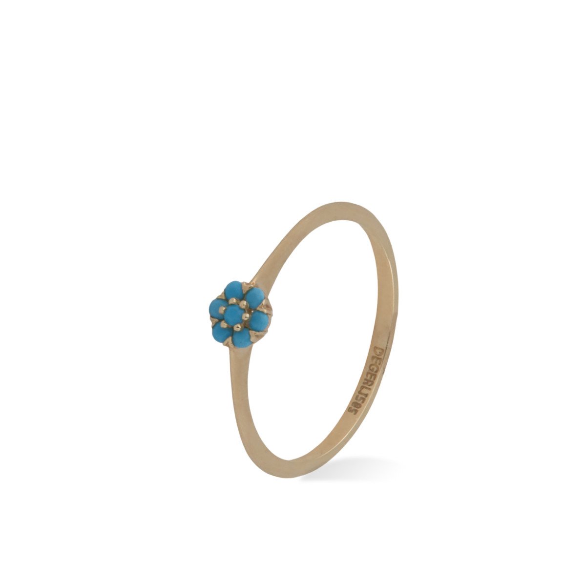 Firuze Çiçek Yüzük