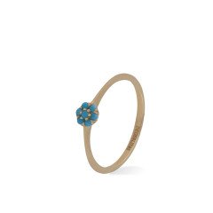 Firuze Çiçek Yüzük