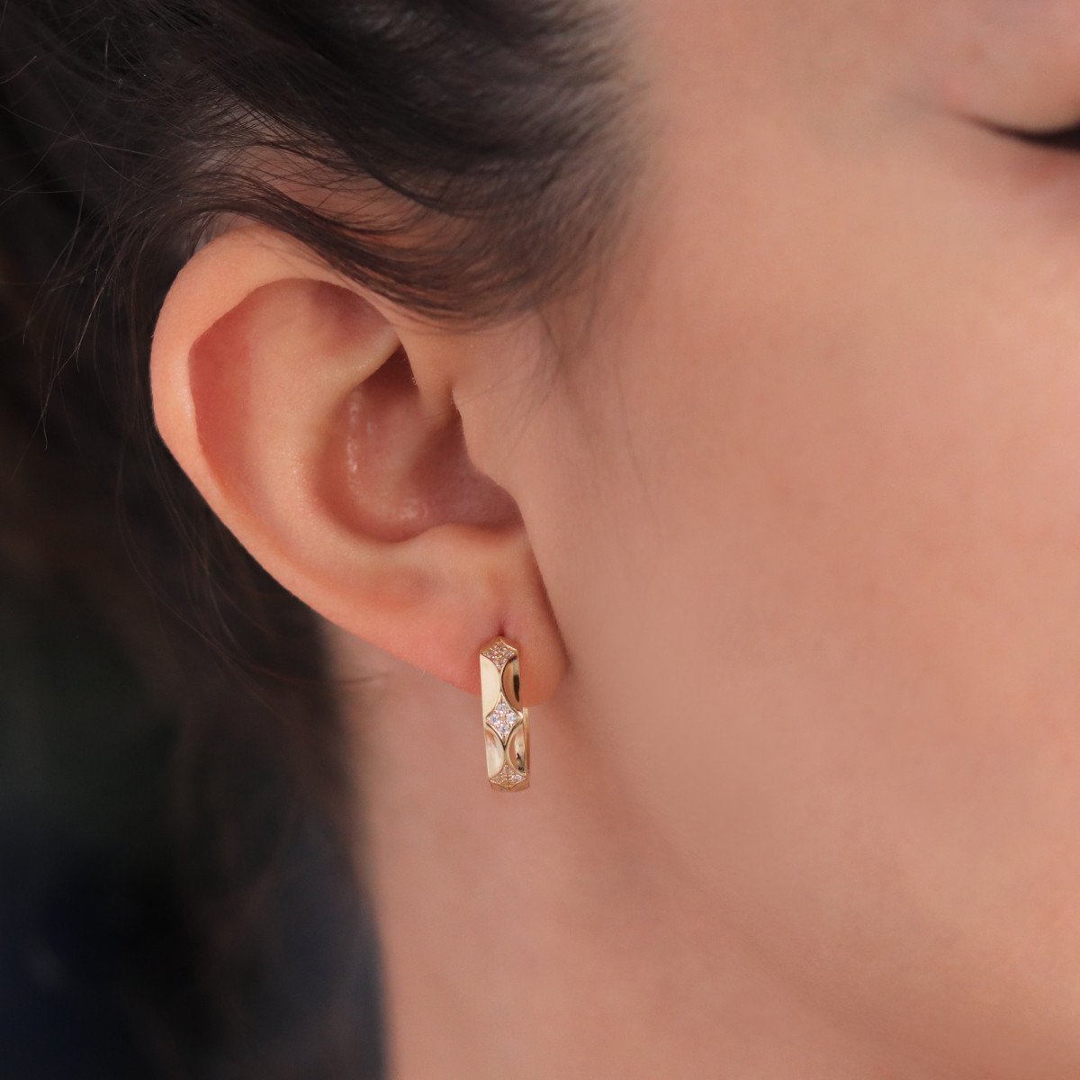 Tasarım Halka Küpe