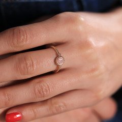 Burgu Çiçek Yüzük