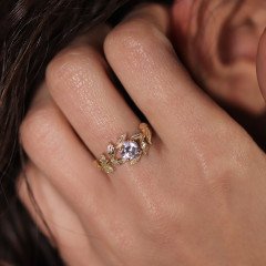 Taşlı Başak Yüzük