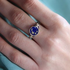 Yıldızlı Gece Yüzük