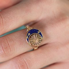 Yıldızlı Gece Yüzük