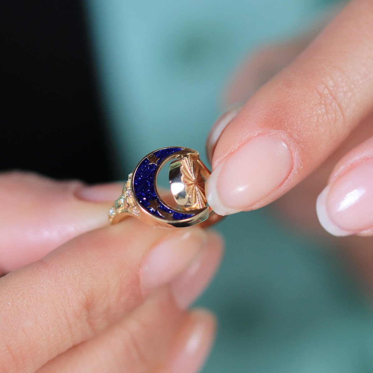 Yıldızlı Gece Yüzük