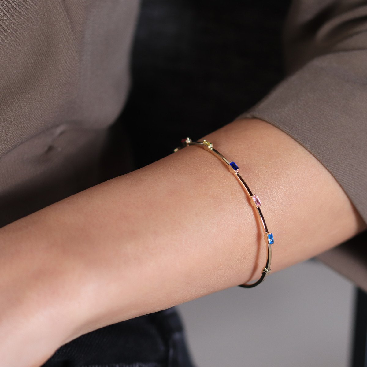 Renkli Baget Bilezik